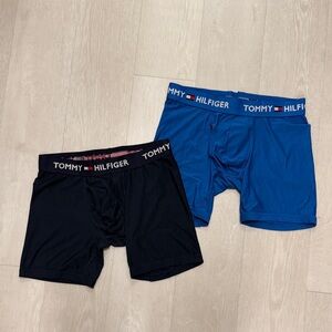 Tommy Hilfiger Men's Black and Blue Boxer Shorts